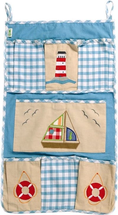Beach House Playhouse Organiser - Win Green (1702)