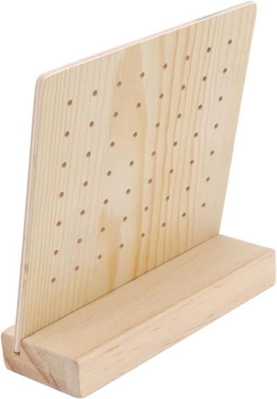Houten Oorbellenhouder - Ruimtebesparende Oorbellen Display met Grote Capaciteit en Duurzaam Ontwerp voor Sieraden