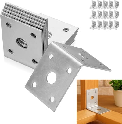 Zware Hoekverbinder Set van 15 Stuks voor Houtverbinding