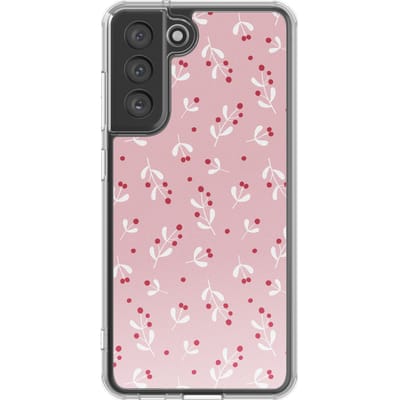 imoshion Hoesje - Geschikt voor Samsung Galaxy S21 FE - Design hoesje - Berries Blush