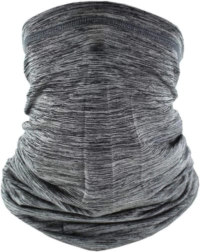 Ronte - Multifunctionele Naadloze Bandana voor Hardlopen en Fietsen - UV-bestendig - Grijs.