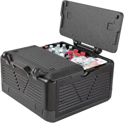Grote Opvouwbare Koelbox - 26L Isolatiedoos voor Warm en Koud Eten