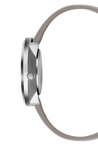Orphelia Fashion OF711903 - Horloge - Leer - Grijs - 34 mm