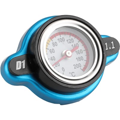 Universele Thermostatische Radiatordop Waterreservoirdeksel Lekdicht met Temperatuurmeter Grote Kop 1.1bar