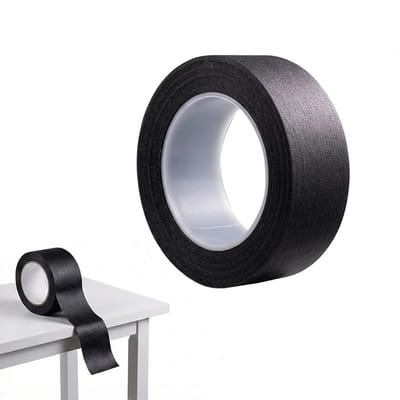 Zwarte Plakband 50 m - Perfect voor Lichte tot Gemiddelde Lasten, Waterdicht en UV-bestendig, Voor Klussen en Reparaties
