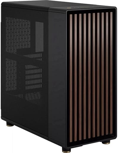 peta GamePC North Charcoal Black - AMD Ryzen 7 5700G - 32GB RAM - 4.0TB M.2 SSD - Nvidia GeForce RTX 5050 8GB - WiFi - Windows 11 Pro