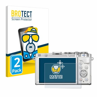 BROTECT - Screenprotector voor Olympus PEN E-P7 - Folie Beschermfolie matte 2 Stuks