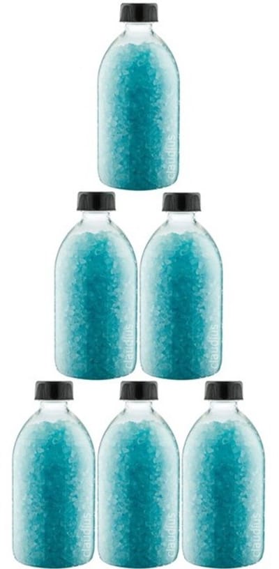 Claudius Badzout Opium - 600 gram - Fles met zwarte dop - set van 6 stuks