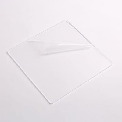 4 mm Polycarbonaat Plaat Kaspanelen Vensterglas Hoge Lichtdoorlatendheid Impact Weerbestendig for kas Buitendakbedekking(40x40cm/15x15in)