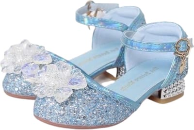 Prinsessen schoenen Blauw - maat 25 - cadeau meisje - hakjes
