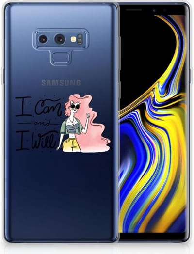 Samsung Galaxy Note 9 Telefoonhoesje met Naam i Can