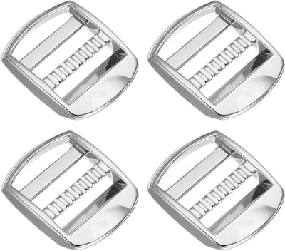 Ladder Lock Gespen - Gesp Regelaars - Tassen Maken - Verstelbare Banden - 3/4 inch - Brons en Zilver