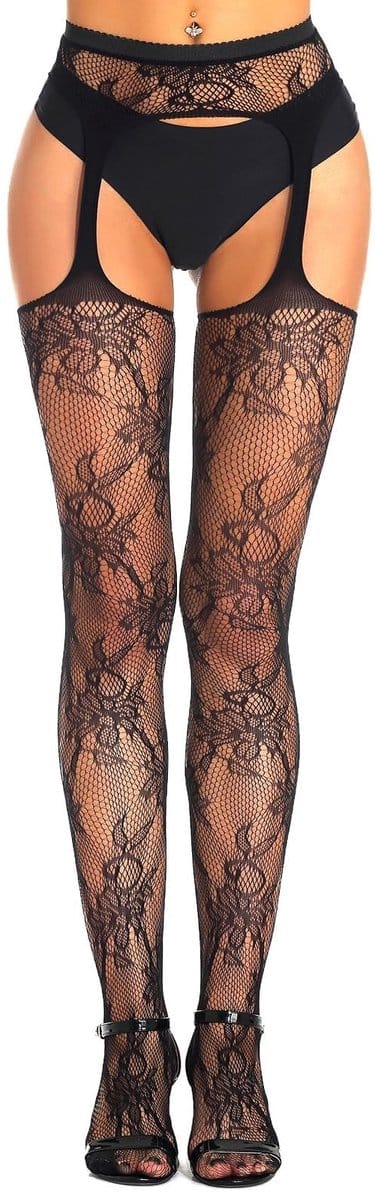 NTH products- Jarretelkousen Plus Size - Open Kruis - Visnet Kousenband - Sexy Kousen - Ademend Materiaal - Hoge Elasticiteit - Netkousen