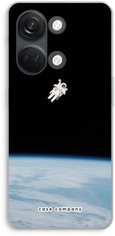 Case Company® - Hoesje geschikt voor OnePlus Nord 3 hoesje - Alone in Space - Soft Cover Telefoonhoesje - Bescherming aan alle Kanten en Schermrand