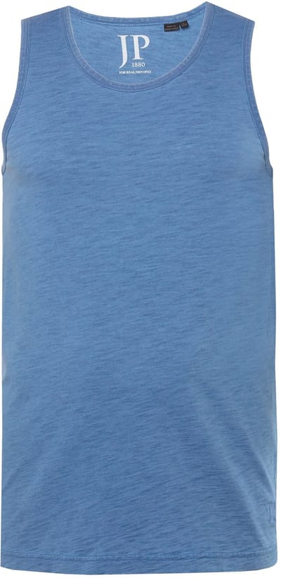 JP 1880 - Heren - Tanktop smalle bandjes - Blauw denim - Maat 8XL