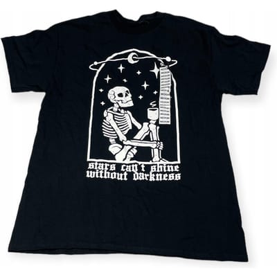 Koszulka T-shirt męski okrągły dekolt SPENCER'S Threadless M gray