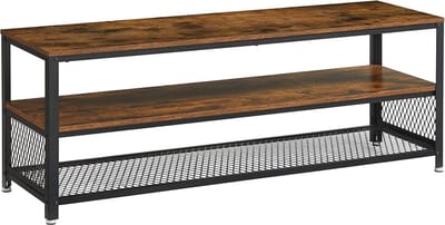 MIRA Home - TV Meubel - Bijzettafel - Televisie - Salontafel - TV - Tafel - Vintage - 100x40x52