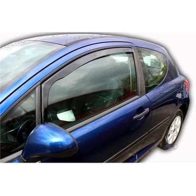J&J AUTOMOTIVE | Heko Deflecteurs d'air Déflecteurs de Vent Pour Peugeot 207 2006-2012