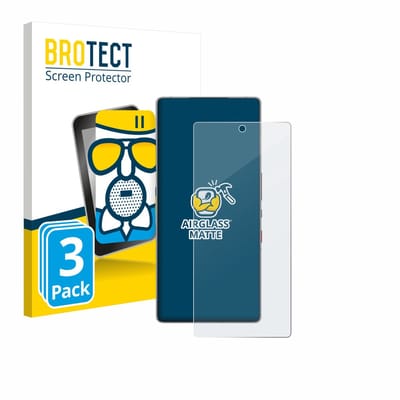 BROTECT - Screenprotector voor ZTE Nubia Red Magic 11 Pro - Folie Beschermfolie Beschermglas matte 3 Stuks