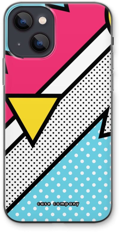 Case Company® - Hoesje geschikt voor iPhone 13 hoesje - Pop Art #3 - Soft Cover Telefoonhoesje - Bescherming aan alle Kanten en Schermrand