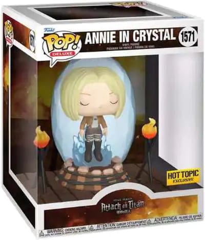 Funko Pop! Animation: Attack on Titan - Annie in Crystal Deluxe Special Edition Exclusive