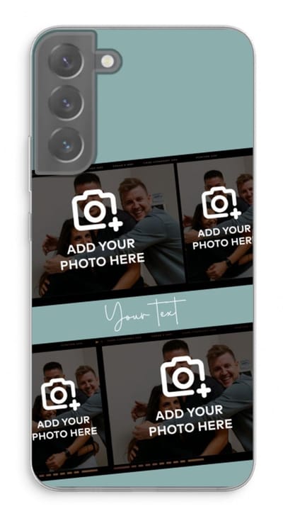 Gepersonaliseerd - Case Company® - Hoesje geschikt voor Samsung Galaxy S22 Plus hoesje - Filmrol N°2 - Soft Cover Telefoonhoesje - Bescherming aan alle Kanten en Schermrand