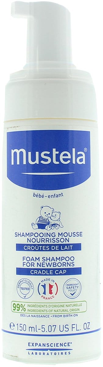 Mustela Foam Shampoo For Newborns Shampoo 150ml