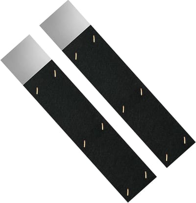 Goot Reiniger - Gootdemper Regenpijp - Geluidsreductie - Verstelbare Waterstroom - 9 x 30 cm - Bruin Zwart