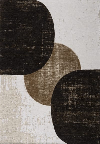 Acsento x Sofie Neirynck Boho Sphere Vloerkleed - 200 x 300 cm - Veelkleurig - Rechthoekig - Wol, Katoen, Polyester - Eetkamer, Woonkamer, Slaapkamer - Geometrisch - Scandinavisch, Modern, Design