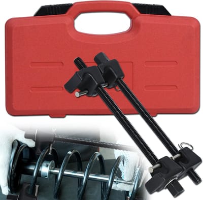 Froadp Professionele 2-delige veerspanner set auto veerspanner verlagingsspanner gereedschap 310 mm