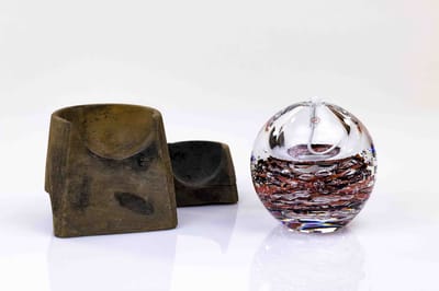 Olielamp lont - Olielamp glas - Olielamp binnen - Olielampjes voor op tafel - Zwart Rood