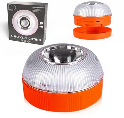 Auto Noodverlichting LED – Magnetisch Auto Waarschuwingslicht – USB Oplaadbare Noodsignaal Stroboscoop – LED Veiligheidslamp voor Pech en Noodsituaties