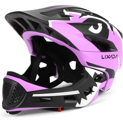 Vervangende pads voor kinderhelmen, dikke en dunne sets voor Lixada kinderhelm YB18542 en paars