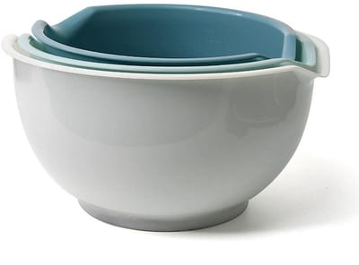 Dailygoody - Plastic Mengkommen - 3 Stuks - Vaatwasmachinebestendig - Nestbare Keukenschalen - Voedselveilig - Geschikt voor Koken en Bakken