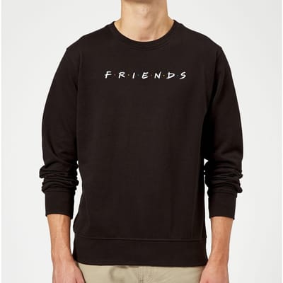 Friends Logo Contrast trui - Zwart - S