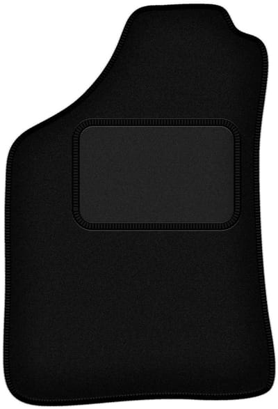 Bestuurdersmat zwart voor: Mitsubishi L200 Triton pick-up (2001-2006)