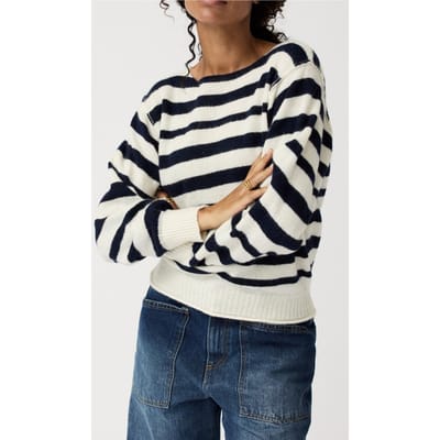 Alchemist Lupin Pullover Ecru/navy Größe: L/XL | Pullover Outlet | Damen | Braun