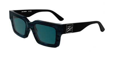 Karl Lagerfeld KL6182S Striped blue 51/20/140 UNISEX Zonnebrillen