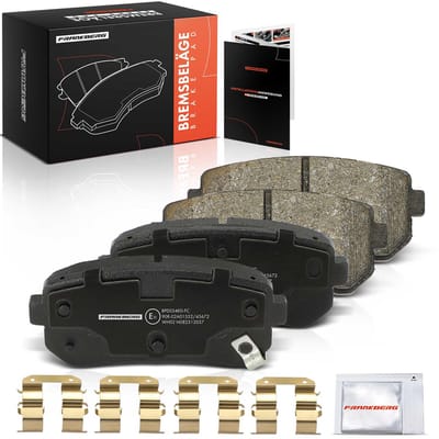 Frankberg 4x Remblokken achteras voor Hyundai Accent III Stufenheck i