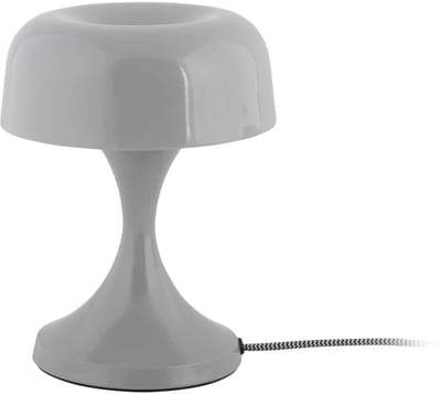 Leitmotiv Tafellamp Moda Retro - Muisgrijs - 15.5x15.5x20cm - Modern