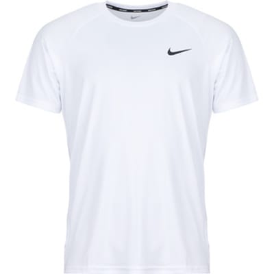 Nike Swim Nike Essential - Short sleeve hydroguard Heren Zwemshirt - White - Maat L