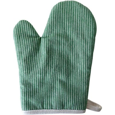 1 pièce 19x26cm Classique Rayé Coton Outil de Cuisson Manique Isolante Maison Cuisine Micro-ondes Four Gant