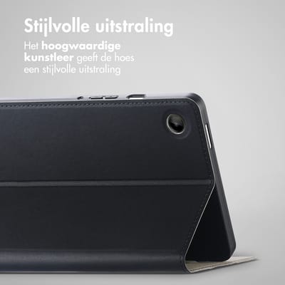 Accezz Tablet Hoes - Geschikt voor Samsung Galaxy Tab A9 8.7 inch - Classic Tablet Case - Zwart