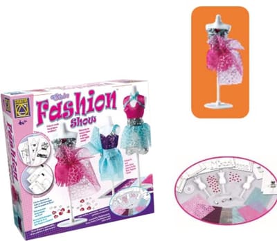 Creative - Chic Fashion Show - creatief speelgoed voor kinderen - tekenen en maken van je eigen outfits - naaiatelier en creatief styling -
