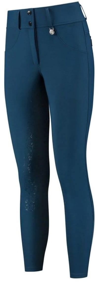 Mrs. Ros High Waist Rijbroek Full Grip Amsterdam-Sea Blue-L