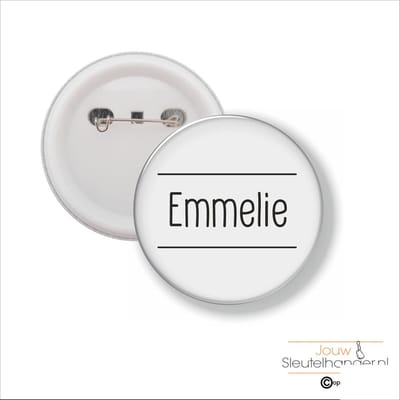 Button Met Speld 58 MM - Emmelie