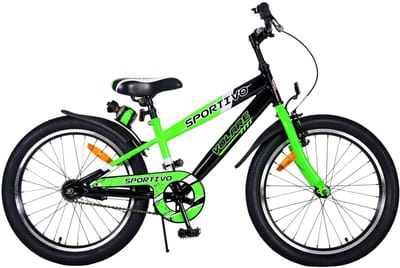 Volare Sportivo Kinderfiets - Jongens - 20 inch - zwart/groen