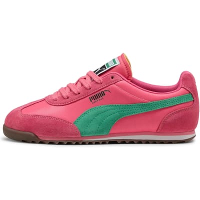 Lage sneakers van leer en nylon, model Arizona