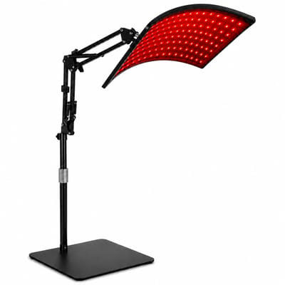Infraroodlamp - Red Light Therapy - Rood Licht Therapie voor Spieren en Gewrichten - Infrarood Lichttherapielamp met Timer en Verstelbaar Statief - CE Gecertificeerd - 32W