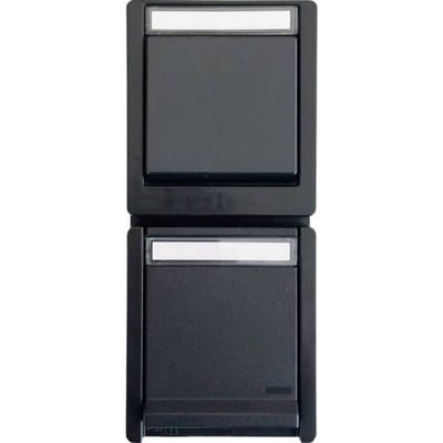 N & L 27633 Compleet Opbouw spatwaterdicht Zwart 1 stuk(s)
